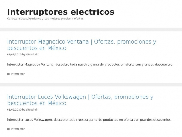 interruptoreselectricos.com