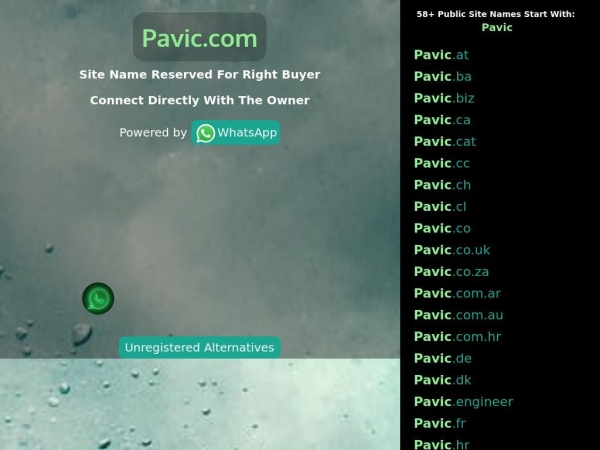 pavic.com