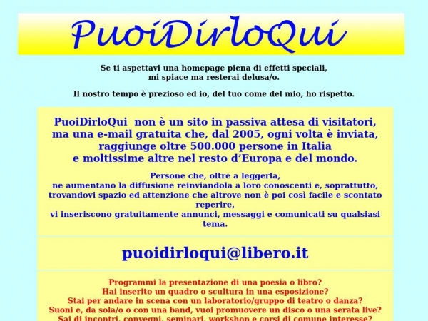 puoidirloqui.it