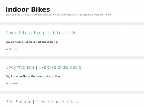 indoorexercisebikes.online